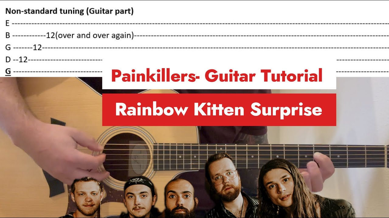 How to Play Painkillers (Rainbow Kitten Surprise) Full Song! YouTube