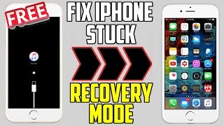 How to Fix iPhone Stuck on Recovery Mode or how to enter and exit f...