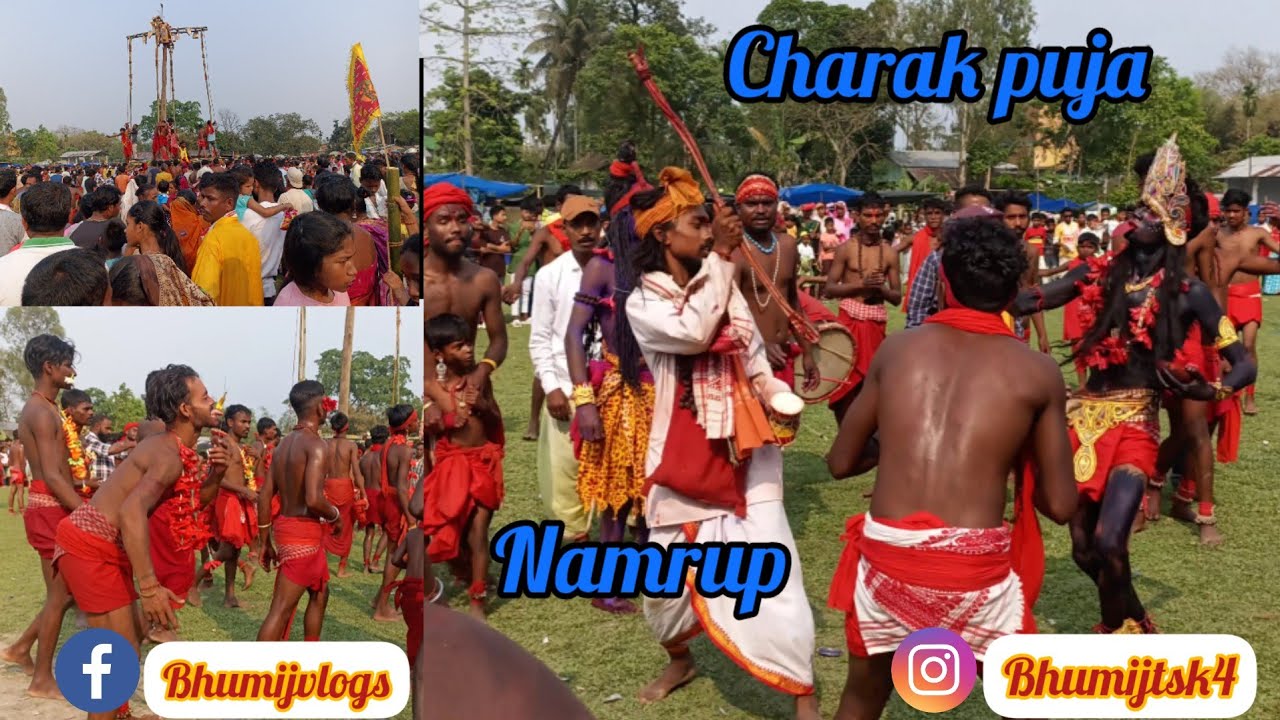Namrup Charak Puja 14/04/2024 // Charak Puja at Namrup //#charakpuja // # ...