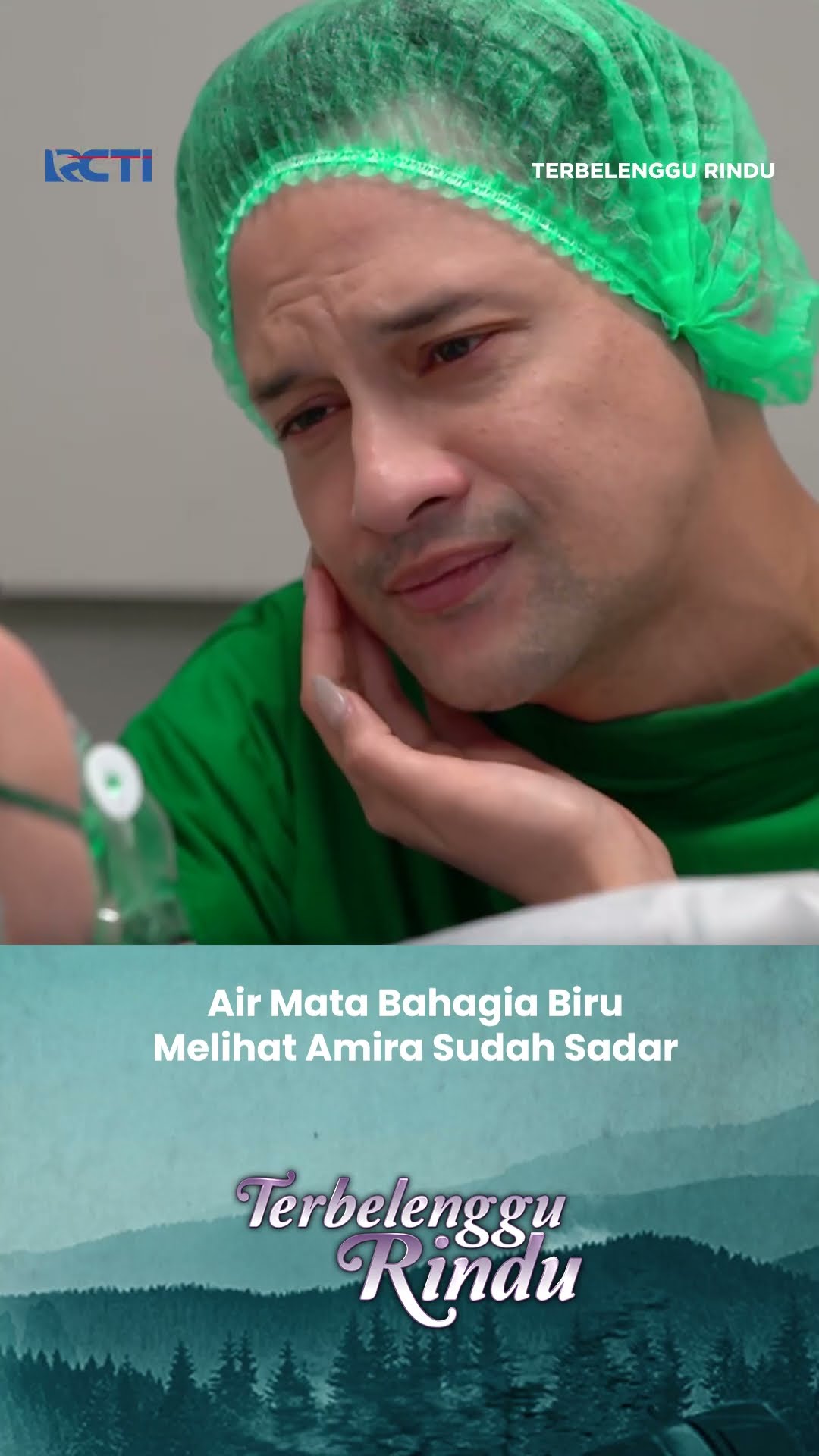 Air Mata Bahagia Biru Melihat Amira Sudah Sadar #Shorts #TerbelengguRindu #GlencaChysara