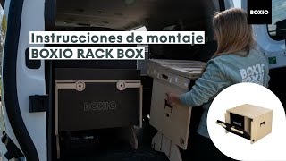 Montaje BOXIO RACK BOX paso a paso