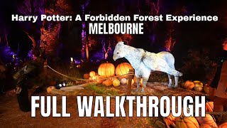 Harry Potter: A Forbidden Forest Experience Melbourne | Full Walkthrough 4K