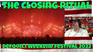 The Closing Ritual | Defqon.1 Weekend Festival 2022 - REACTION - Insane Ending to an insane festival