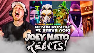 Joey Nato Reacts to REMIX RUMBLE ft. Steve Aoki | Teamfight Tactics