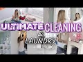 ULTIMATE CLEANING & LAUNDRY DAY! // ULTIMATE CLEAN WITH ME