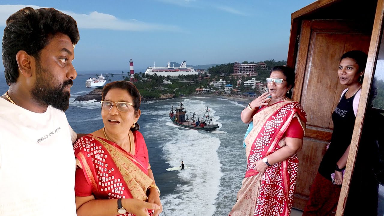 Taking அம்மா to Toppest Stay🥶 Amma Reaction😒 | Sagara Beach Resort Kovalam