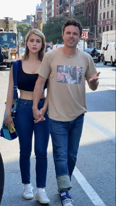 CAYLEE COWAN and Casey Affleck Night Out in Capri 07/31/2022