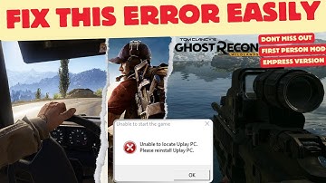 Fix First Person Mod Not Working in Ghost Recon Wildlands | Step-by-Step Guide