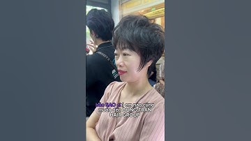 Chiếc tóc tém đẹp triệu chị em mê mẩn, thích nhất sấy khô tung toé là xong #dungtran #toctem