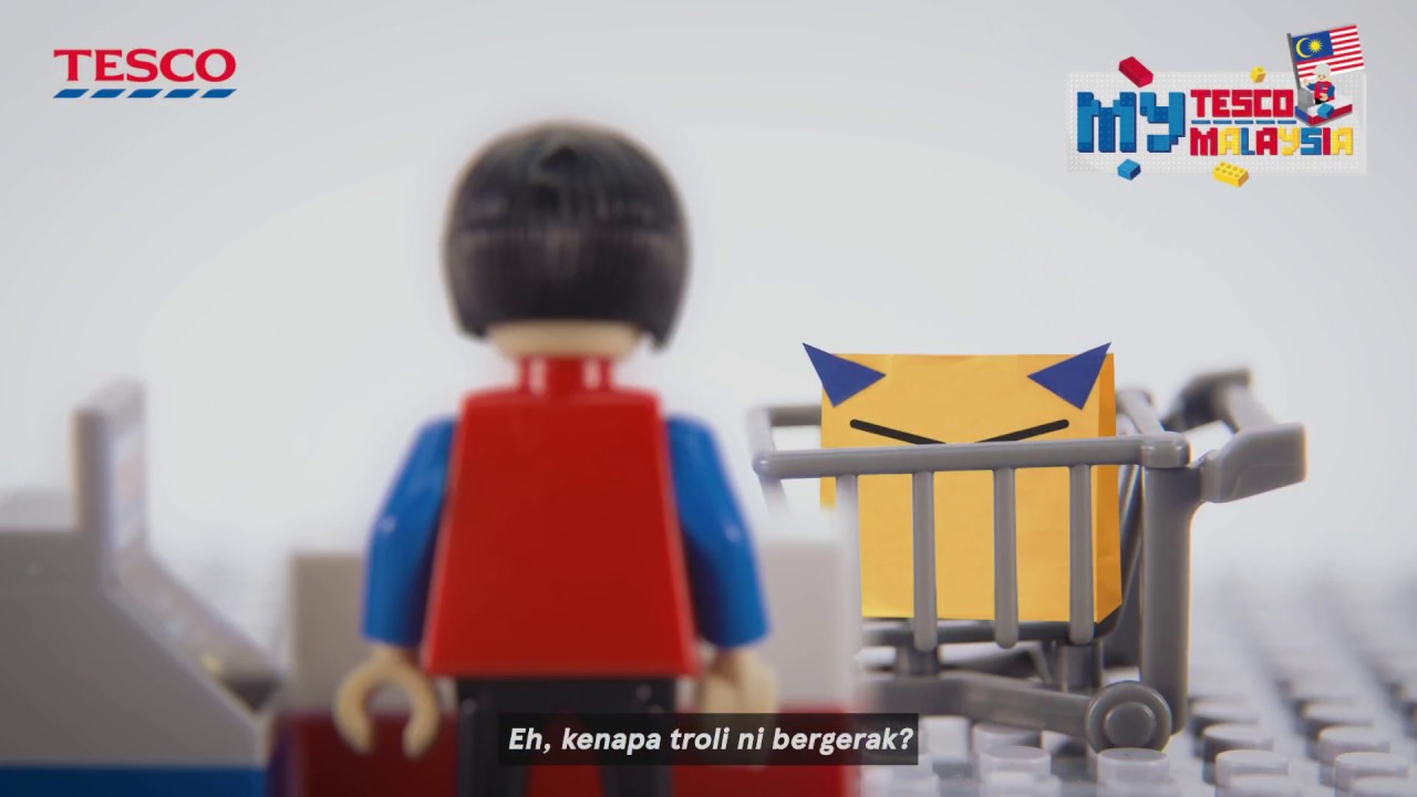 Tesco Malaysia: Why did the trolley moves?