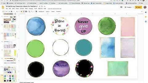 How to Create a Google Slide Banner and add it to your Canvas course.