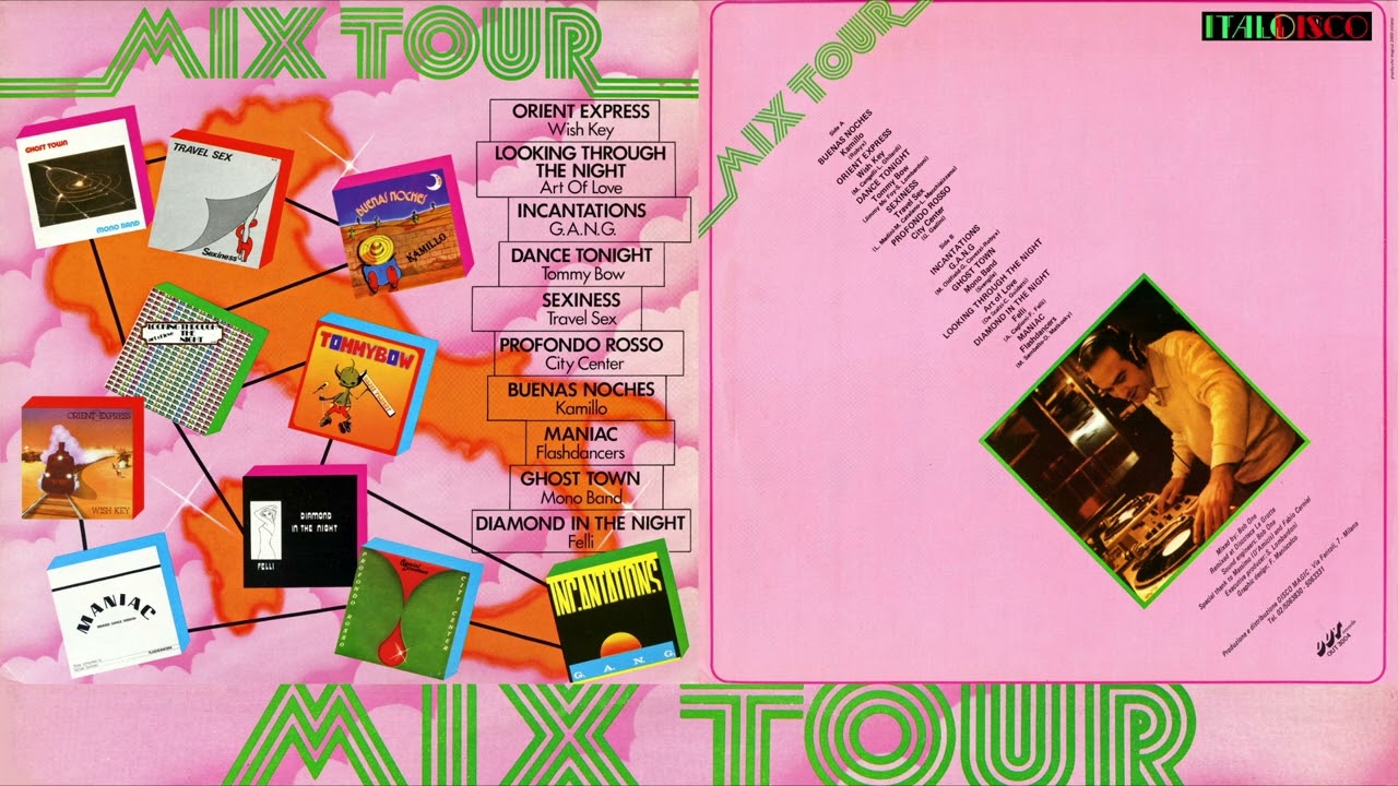 MIX TOUR 🤖🛸👾 '83-'84 Italo Disco Non-Stop DJ Mix : electronic  underground new wave electro dance 80s