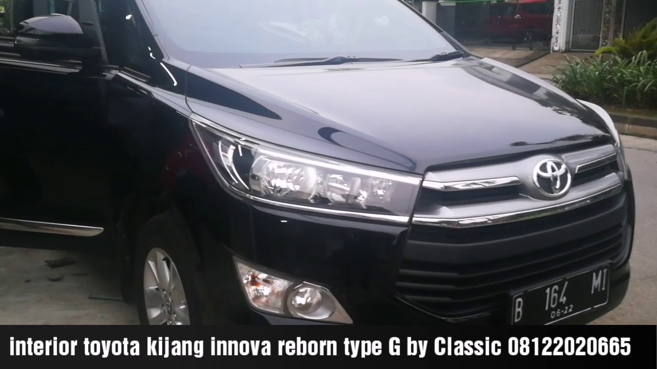 Sarung Jok Mobil Paten Toyota Innova Reborn Type G By