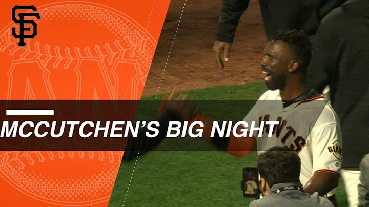 McCutchen hits a walk-off HR to cap a six-hit night