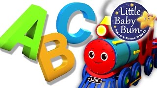 ABC Song | ABC Train Song | Nursery Rhymes for Babies by LittleBabyBum - ABCs and 123s