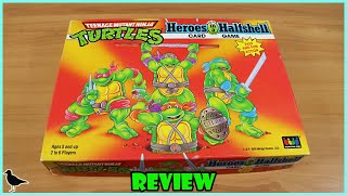 Teenage Mutant Ninja Turtles Heroes In A Halfshell Card Game Review Board Game Night