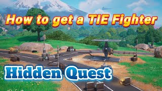 Broken Tie Fighter - Fortnite Story Quest - Both STAGES