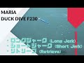 MARIA(マリア) DUCKDIVE(ダックダイブ) F230 評価、泳ぎ方、アクション等！