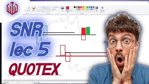 SNR lec 5 | binary options trading | quotex wining strategy | how to trade with SNR | SNR level