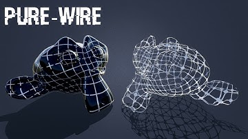 Blender 2.81 Pure-Wire 1.0 (EEVEE&Cycle)