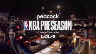 Opening to NBA Preseason Basketball on Peacock (October 7th 2025)