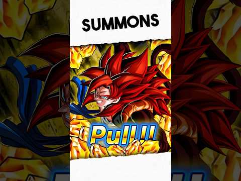 ALL OR NOTHING MY FINAL SUMMONS FOR LR SSJ4 GOGETA Dragon Ball Legends