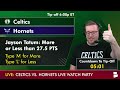 Celtics vs. Hornets Live Streaming Scoreboard, Play-By-Play, Highlights, Stats | Free NBA Stream