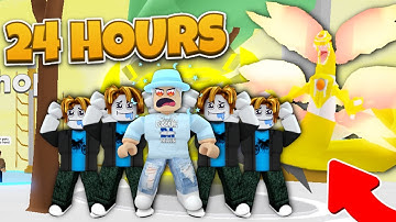 😇I Hatched Heaven Egg For 24 HOURS w/ 5 ACCOUNTS! 😱SECRET PET HATCHED! (Roblox Clicker Simulator)