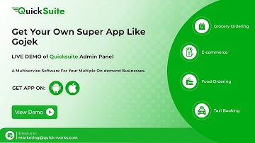 Launch Your Own Super App Like Gojek l Gojek Clone App l QuickSuite Live Demo