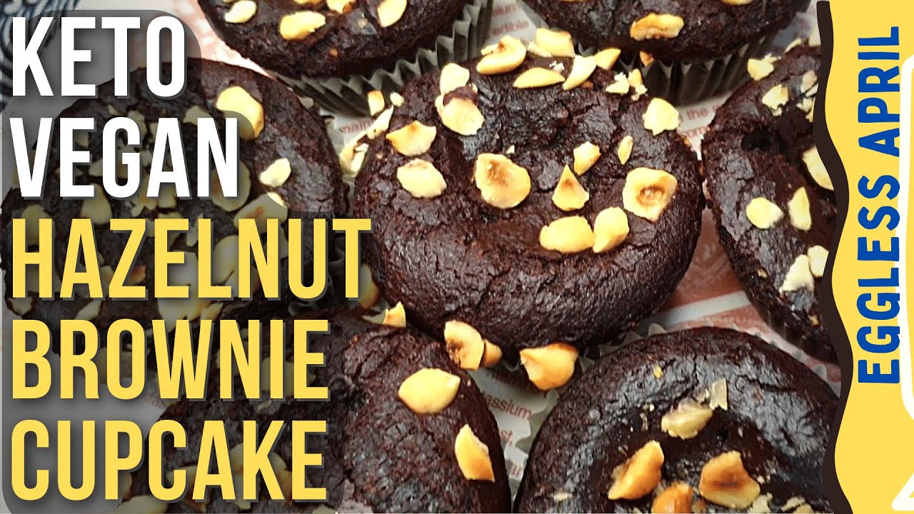 Keto Vegan Hazelnut Brownies Cupcake YouTube