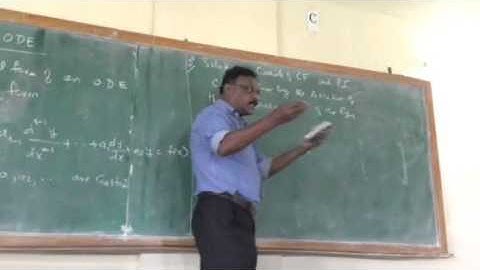 Review of ODE by Dr.T.N.Shanmugam