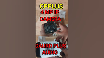 cpplus 4mp Ip camera guard and audio CP-UVN-TA41PL3C-GP-Y #cpplus #cp-uvc-TA41PL3C-GP-Y #ipcamera