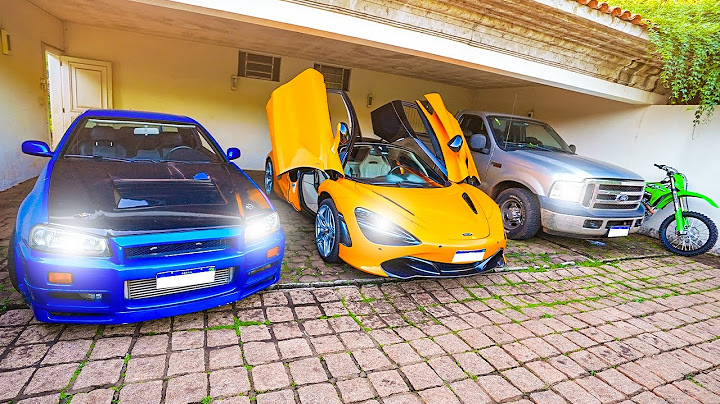 TROUXE TODOS MEUS CARROS E MOTOS PRA CASA NOVA !