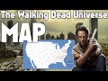 The Walking Dead Universe Map - Where is everything in each show & game? Reddit to the rescue