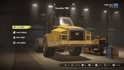 SnowRunner CAT 745C Location And Upgrade Locations