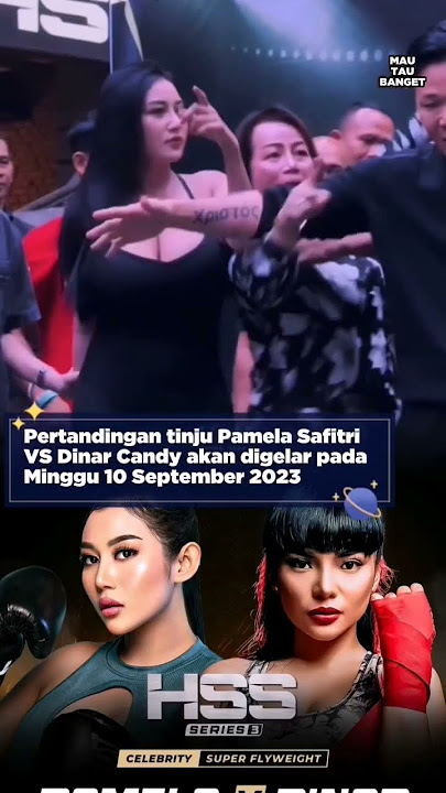 Face Off Dinar Candy VS Pamela Safitri #shorts