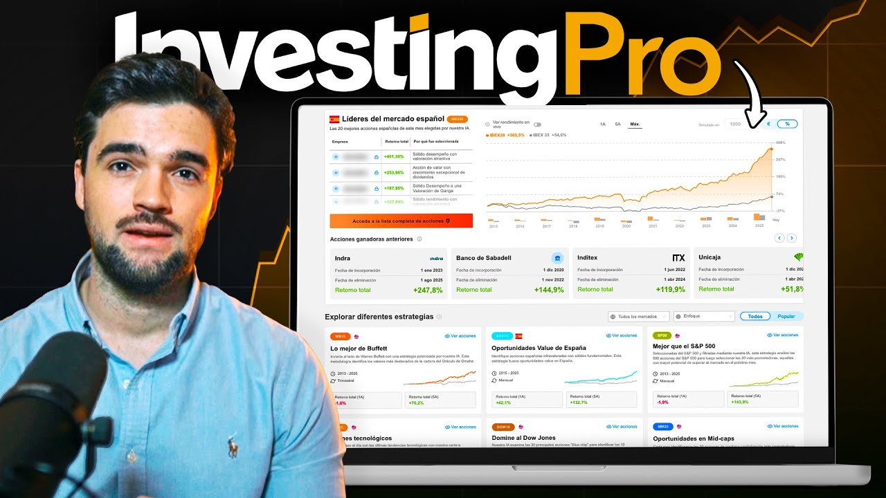 TUTORIAL DEFINITIVO de Investing PRO: Aprende a Utilizarla al 100%!