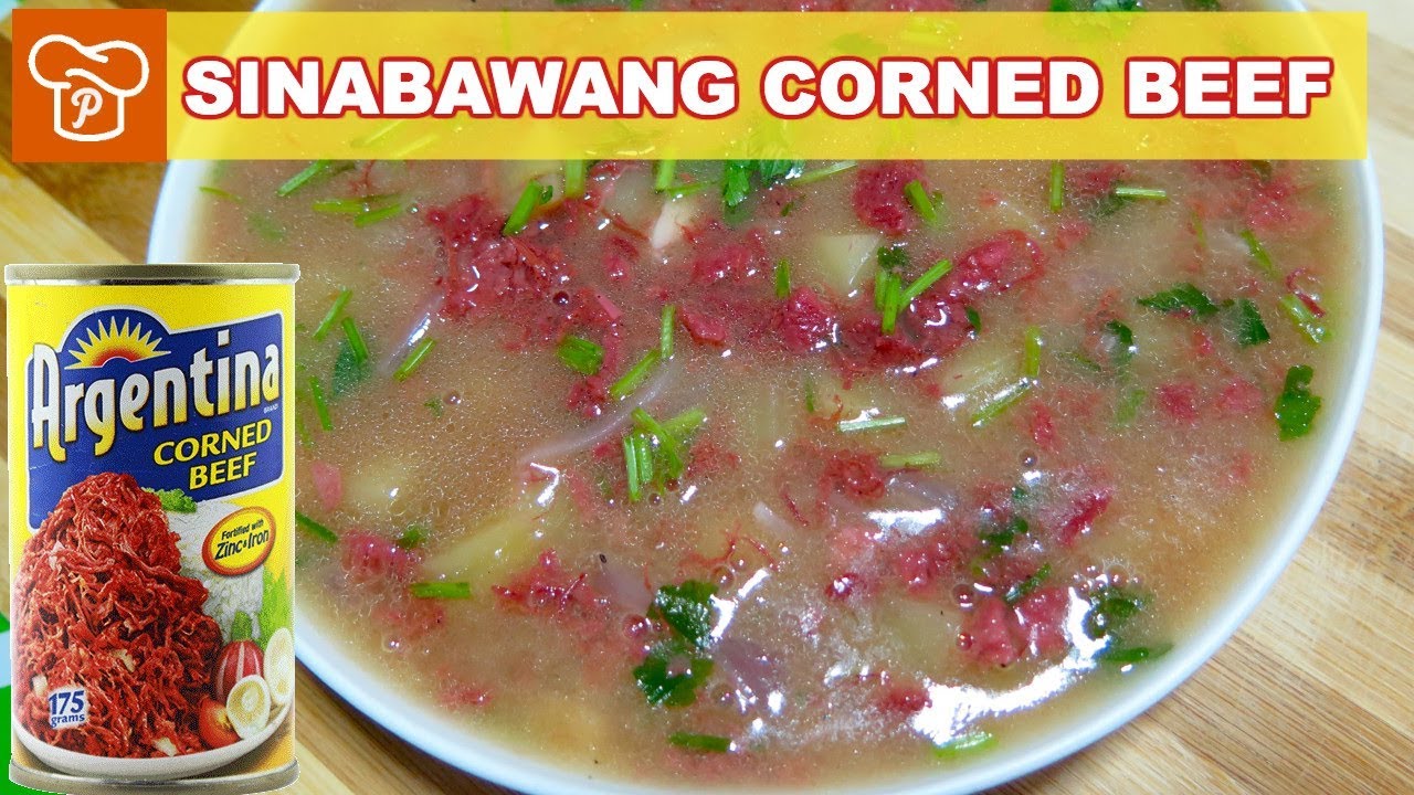 How To Cook Sinabawang Corned Beef | Pinoy Easy Recipes - Youtube