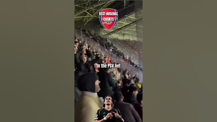 Who Put The Ball In The PSV Net🎶 #arsenal #arsenalchants #arsenalfans #championsleague #ucl #psv