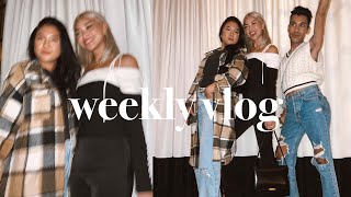 laminating my brows, costume party | weekly vlog