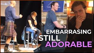 FUNNY & EMBARRASSING Sam Heughan Moments on Panels