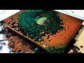 #463 Metallic Copper "Pearl Pour" Using Extreme Sheen Paint