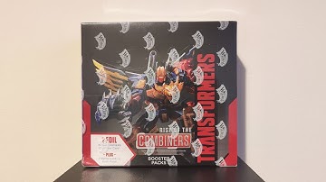 Rise of the Combiners Booster Box Opening | Transformers TCG