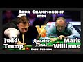 Judd trump vs mark williams  tour championship snooker 2024  quarterfinal  last session live