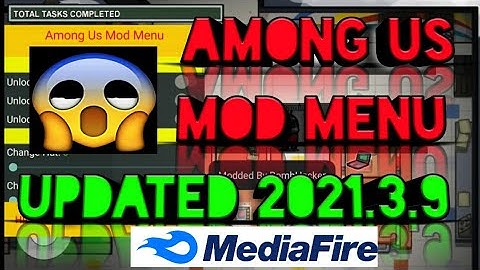 among us latest mod menu 2021.3.9 || new upated