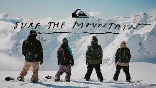 QUIKSILVER | SURF THE MOUNTAIN | VANCOUVER ISLAND