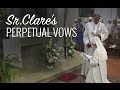 Sr. Clare Crockett's Perpetual Vows - September 8th, 2010