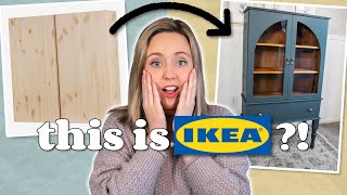 EXTREME IKEA cabinet DIY transformation 😱 IKEA Ivar hack