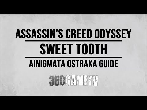 Video: Assassin's Creed Odyssey - Sweet Tooth, Foggy Memory Raadseloplossingen En Waar Je De Lagos's Compound, Palace Of Aphareus-tabletten Kunt Vinden