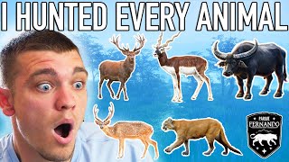 I Hunted Every Animal on Parque Fernando! - Hunter Call of the Wild